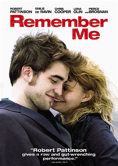Remember me movie wiki - A romantic drama centred on two new lovers: Tyler, whose parents have split in the wake of his brother's suicide, and Ally, who lives each day to the fullest since witnessing her mother's murder. A romantic drama set in New York City during the summer of 2001, where Tyler, a rebellious young man, meets Ally through a twist of fate. 